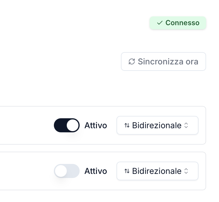 Direzione Sincronizzazione